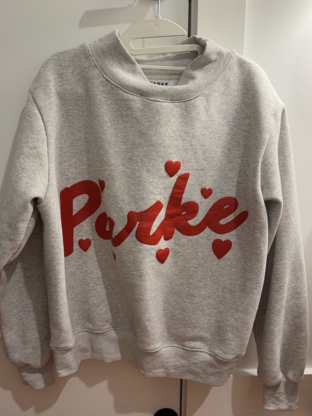 Parke Valentines Heart Mockneck